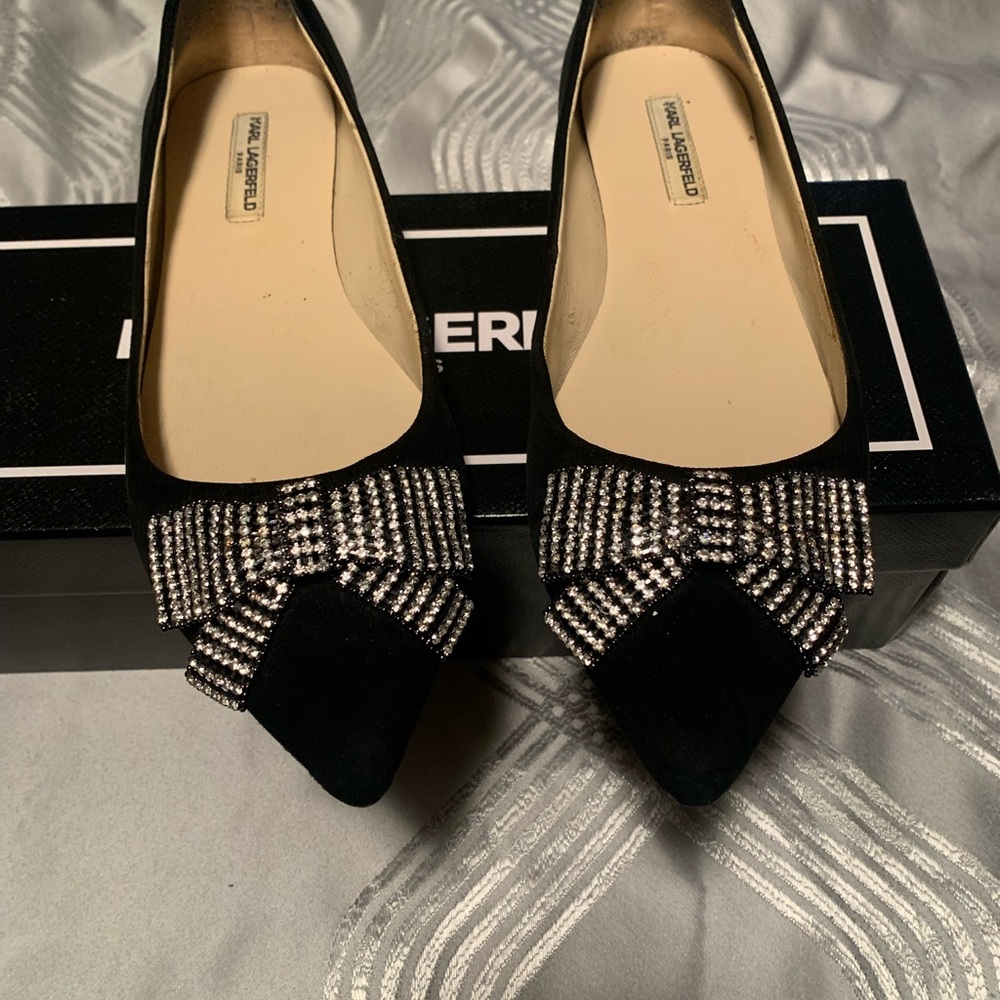 Karl Lagerfeld flats